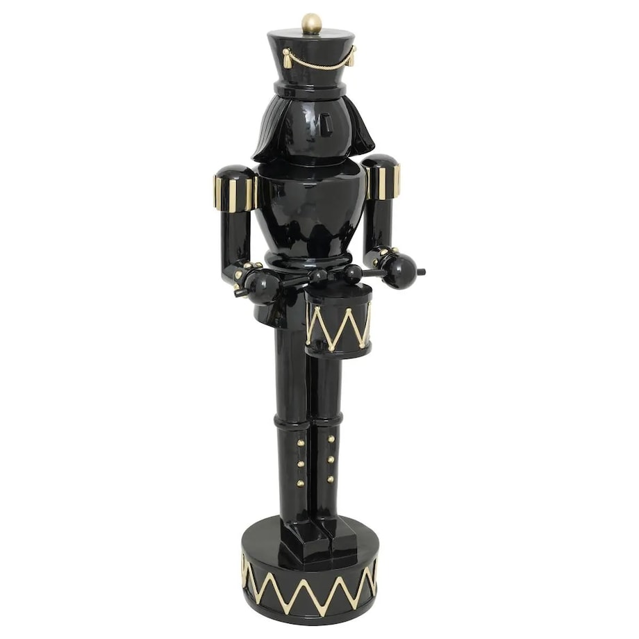 Duży Dziadek do Orzechów czarny 106 cm