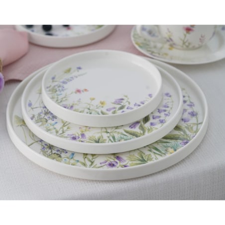 VILLA ITALIA Talerzyk deserowy 15 cm porcelanowy VIOLA