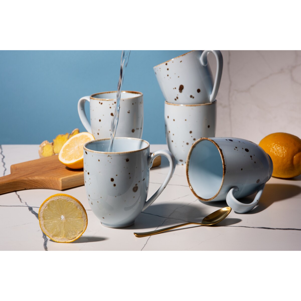 Konsimo ALUMINA Kubek 6szt.