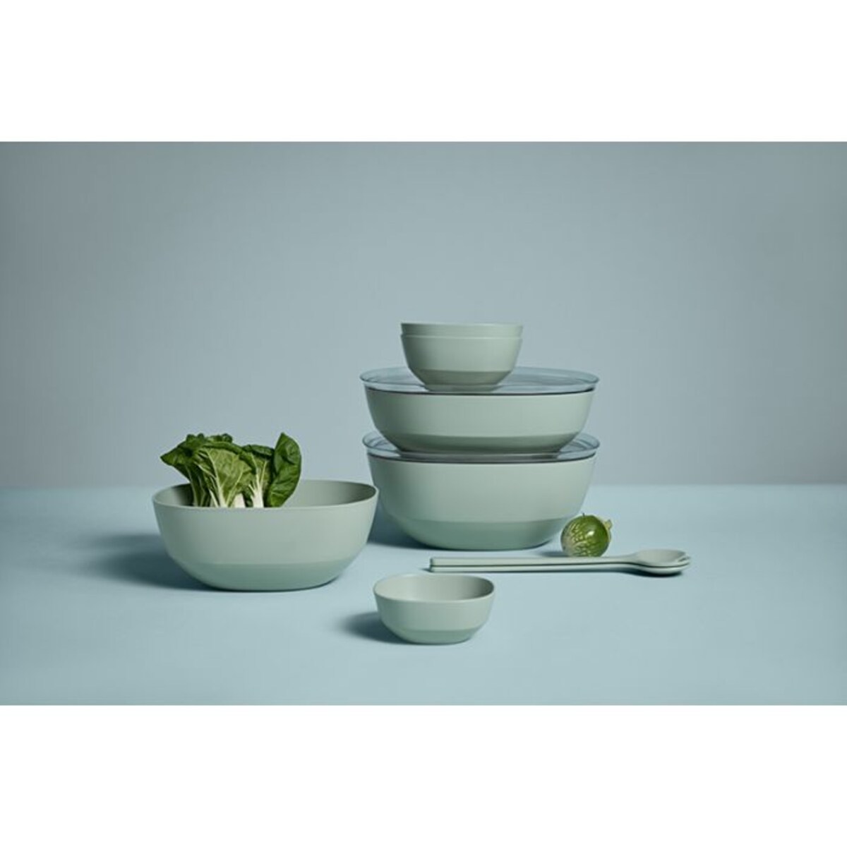 Miska z pokrywką Silueta 5000 ml Nordic White 105939032500