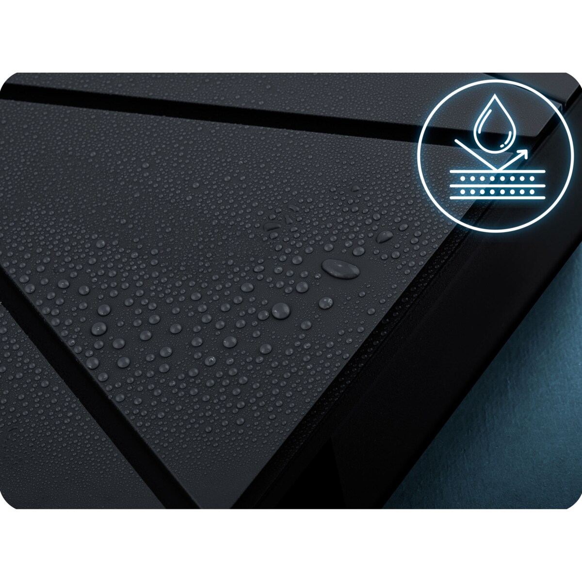 Skrzynka na listy z gazetnikiem Humberg pocztowa na bramę ogrodzenie stalowa antracyt