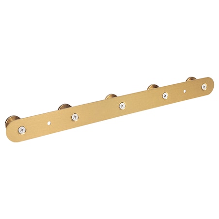 Wieszak ścienny złoty na ubrania akcesoria do przedpokoju