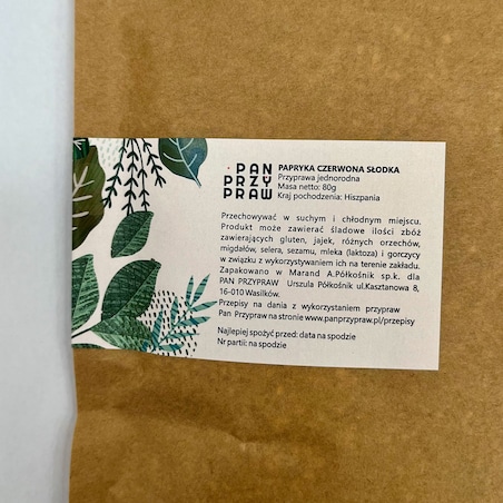 Papryka Czerwona Słodka – Refill