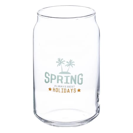 Szklanka szklana do napojów z rurką Summer A kpl. 4 szt.