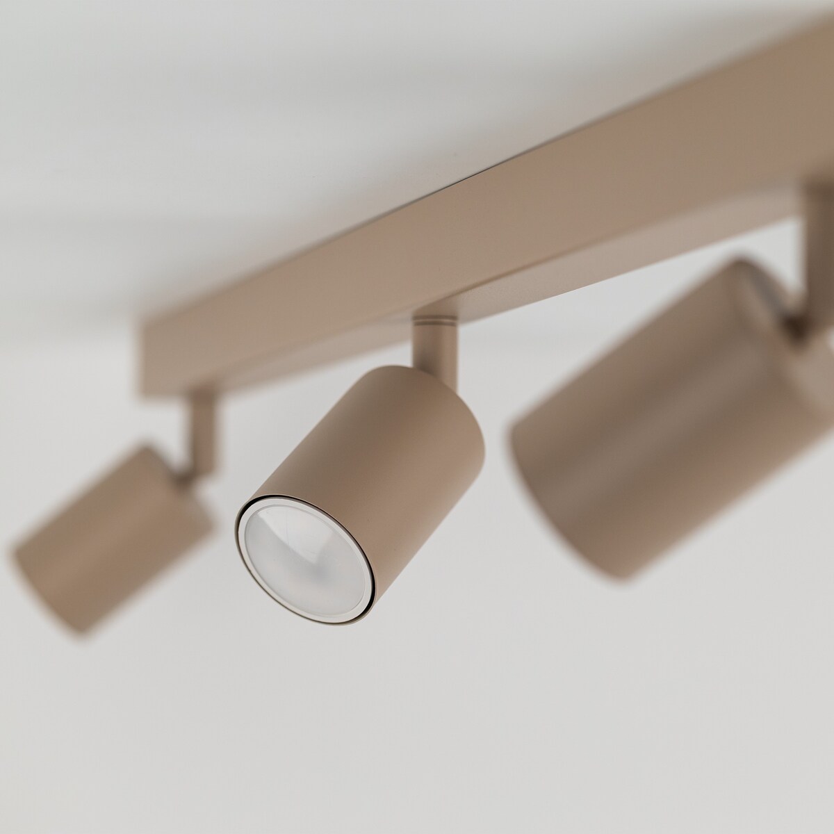 Lampa sufitowa spot TK Lighting NEX SABIA 10630, 4xGU10, beżowa, ruchome reflektory