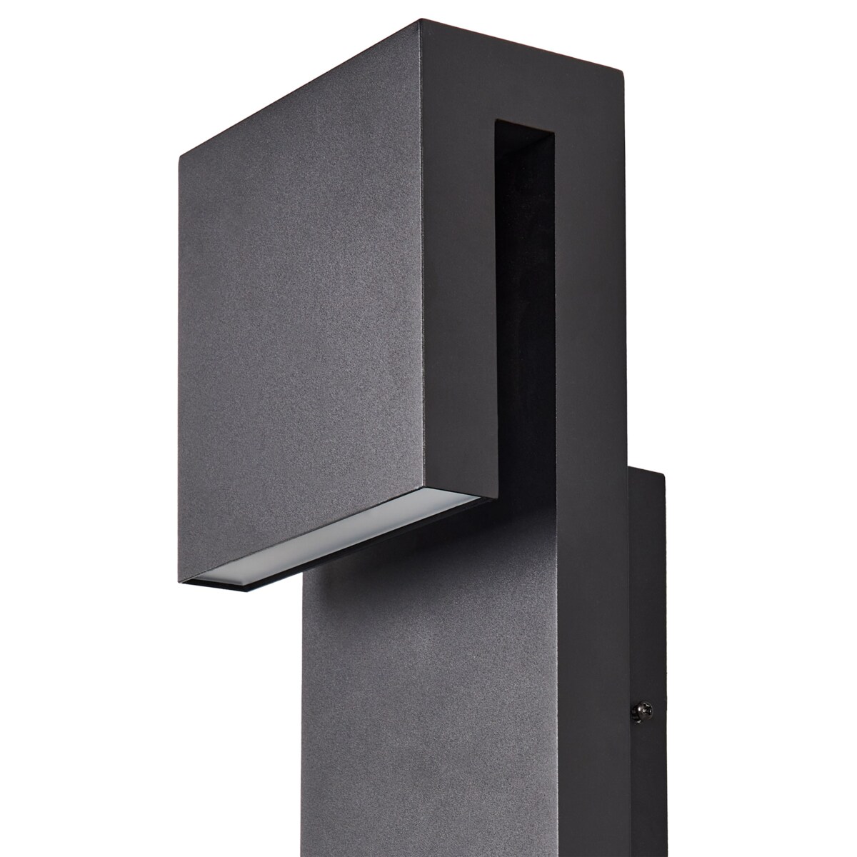 Lampa ścienna ogrodowa LED LIMONLU Czarny