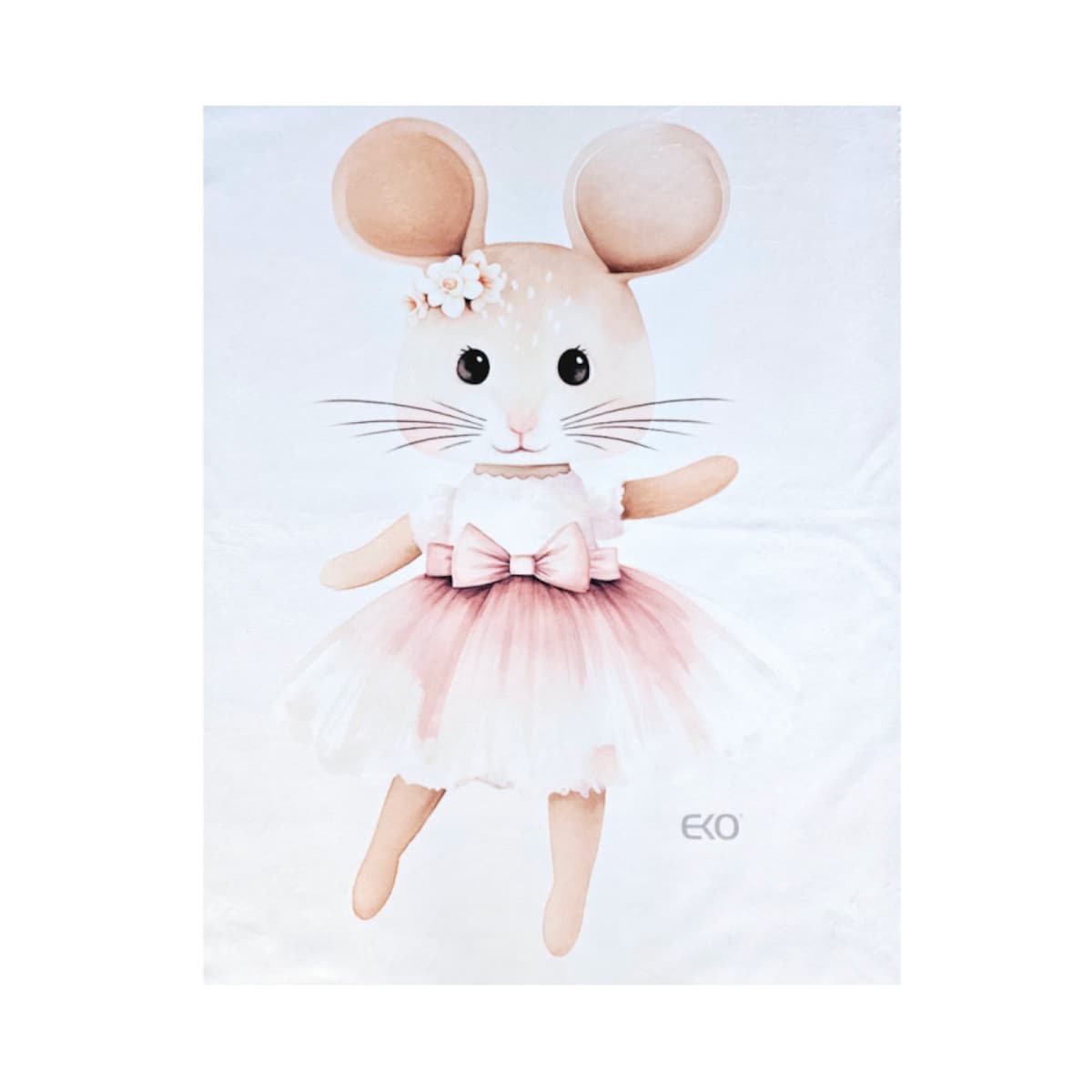 Kocyk Panelowy Muszelka MYSZKA BALERINA