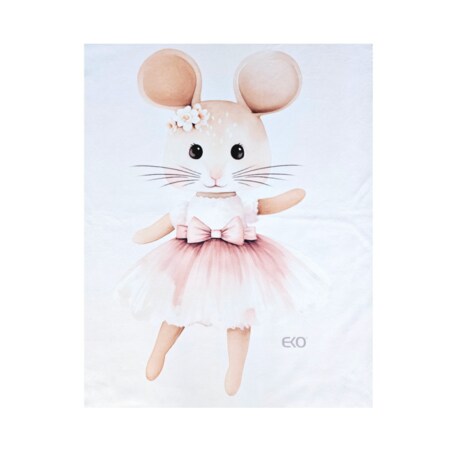 Kocyk Panelowy Muszelka MYSZKA BALERINA