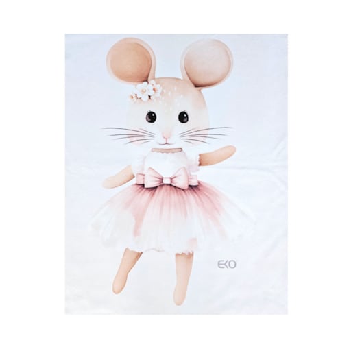 Kocyk Panelowy Muszelka MYSZKA BALERINA