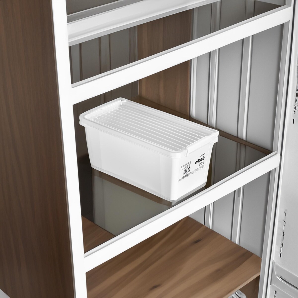 Pojemnik Plastikowy Pudełko Z Pokrywą Do Przechowywania Box Organizer 8L