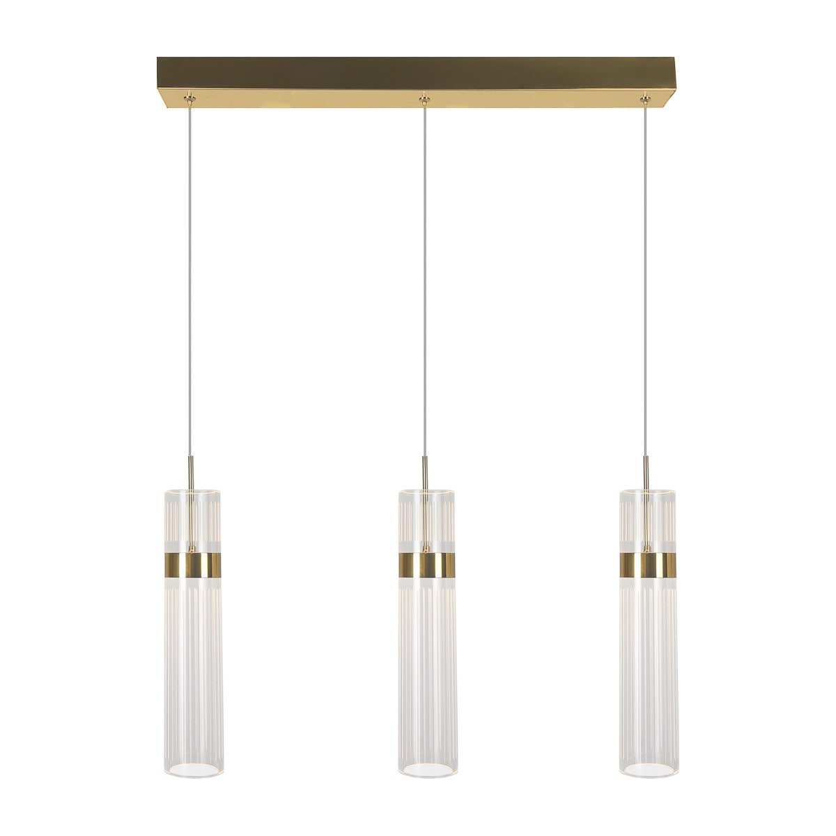 Lampa sufitowa wisząca Light Prestige Ambiente transparentny LED CCT 3000K/4000K/6000K (regulowana) 1 szt.