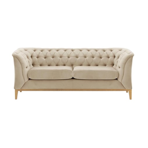Sofa dwuosobowa Chesterfield Modern Wood-Velluto 2