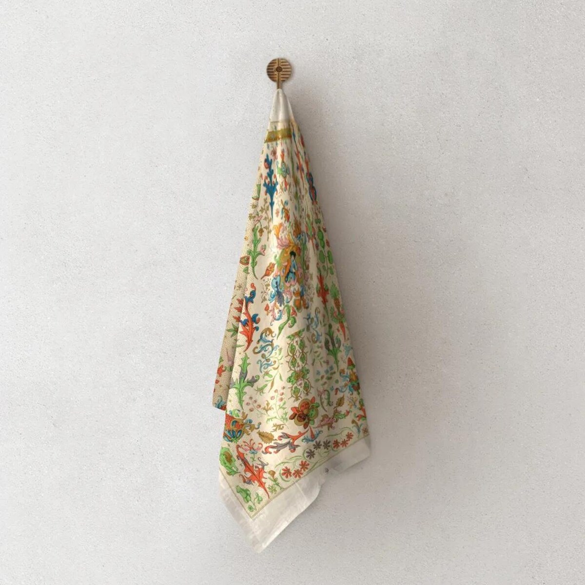 Lniany ręcznik kuchenny - Moyen age