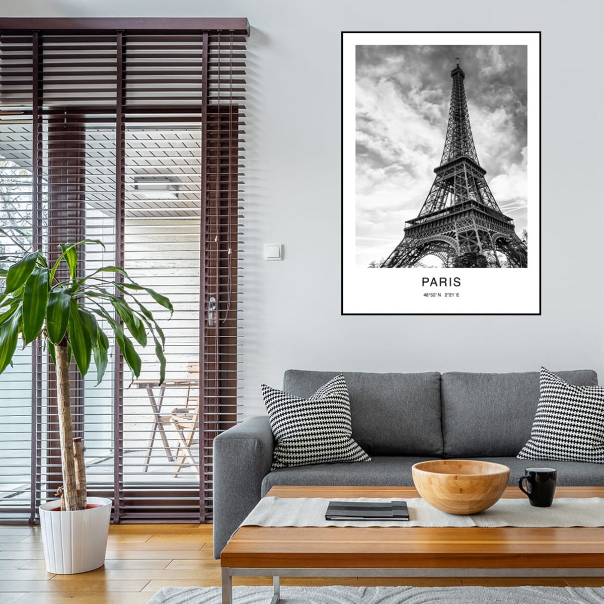 plakat paris - paryż 30x40 cm