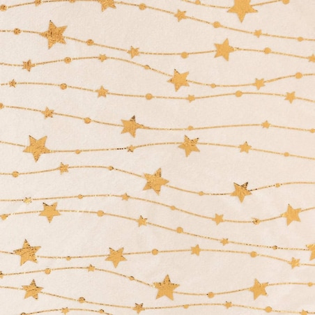 Obrus świąteczny, aksamitny, beżowy 140x360 cm