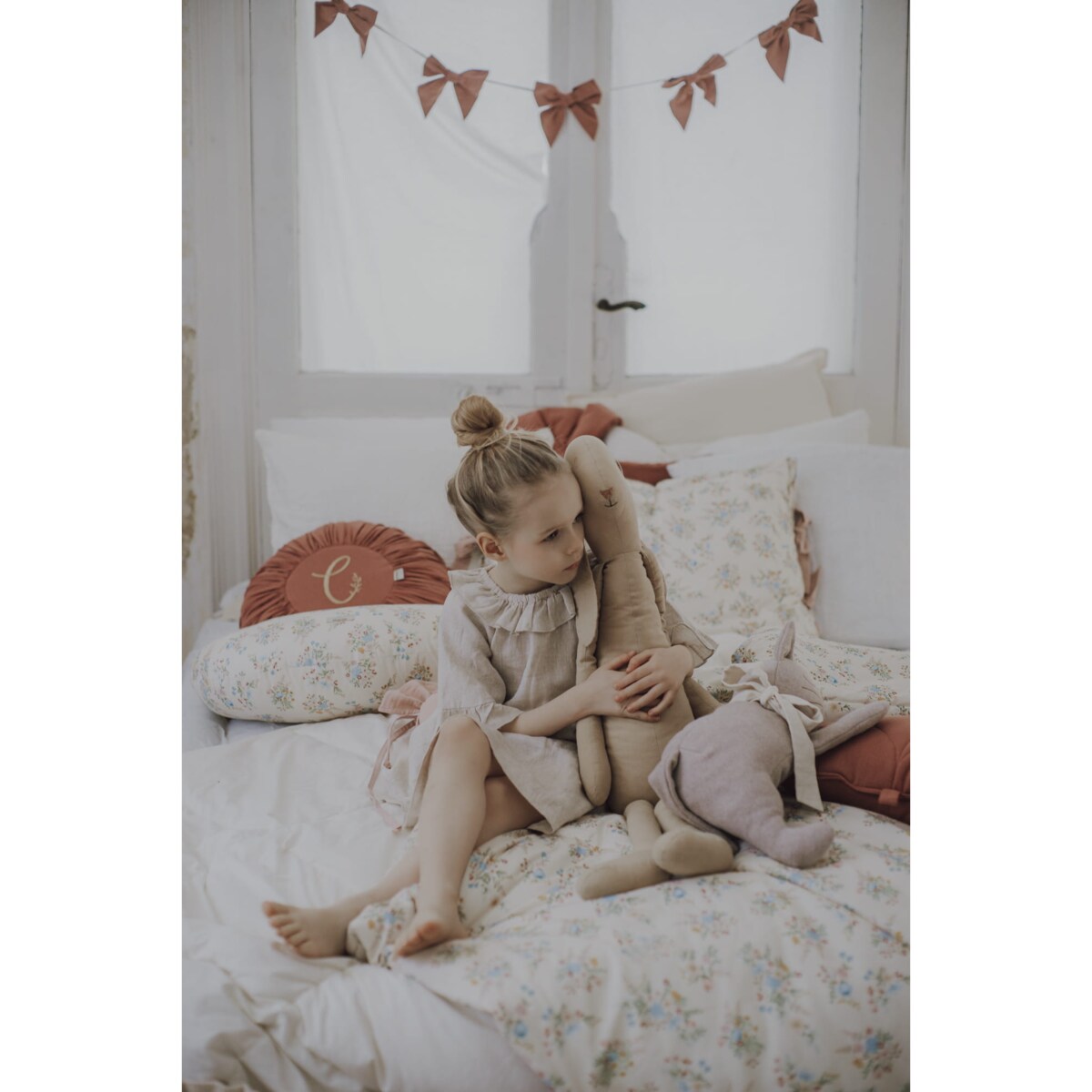 Girlanda Kokardki Mauve