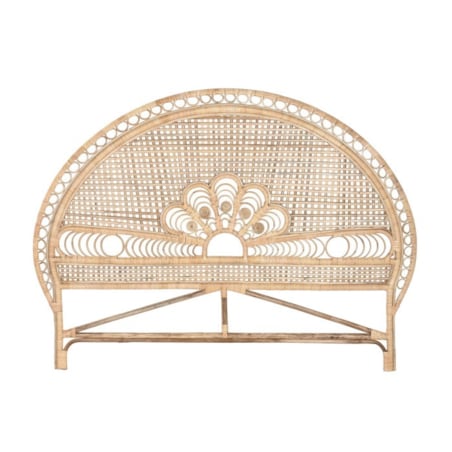 Zagłowek wezgłowie rattanowo-bambusowe 130x175x3 cm RIVA-2