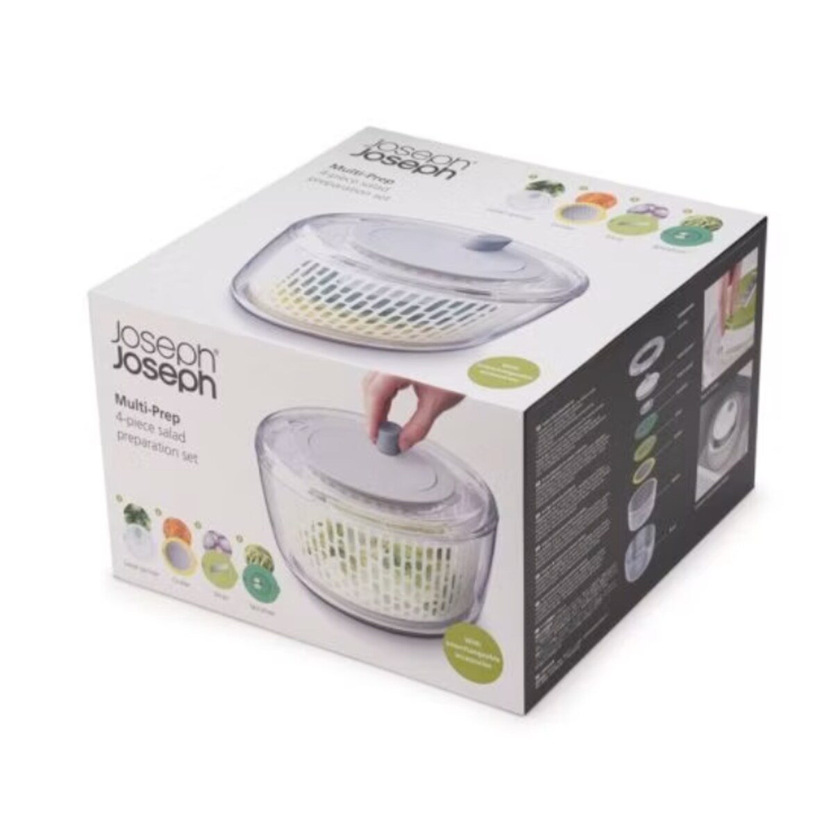 Zestaw do sałatek Multi-Prep, 15.5 x 24 x 24 cm, Joseph Joseph