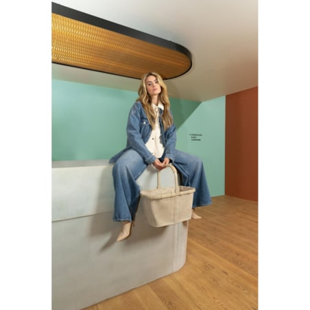 Koszyk CARRYBAG FRAME, cord sand