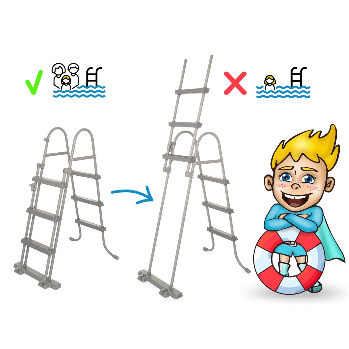 Basen ogrodowy stelażowy pompa piaskowa 404x201x100cm Bestway zestaw 10w1