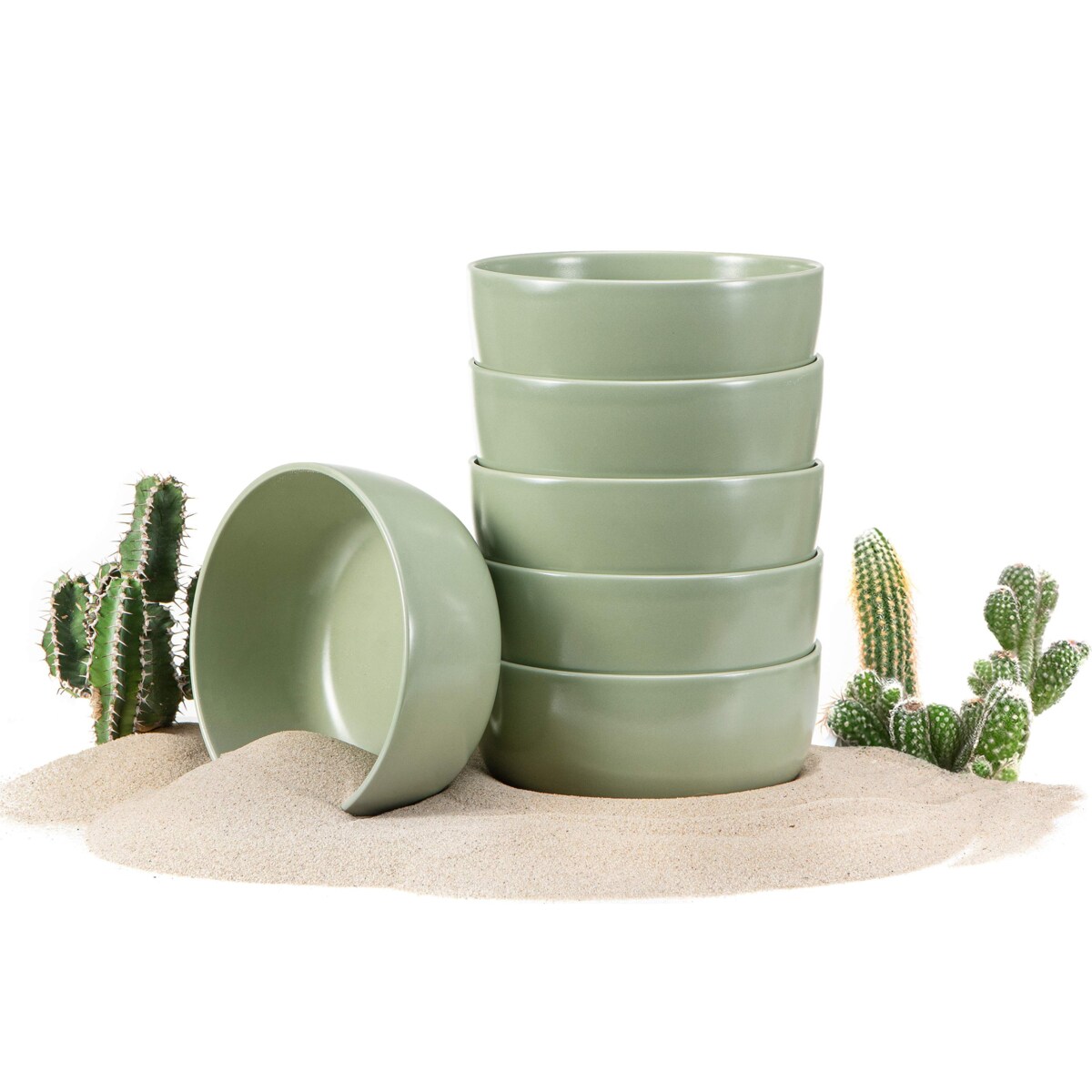 Konsimo VICTO Miska 6szt., pistacjowy