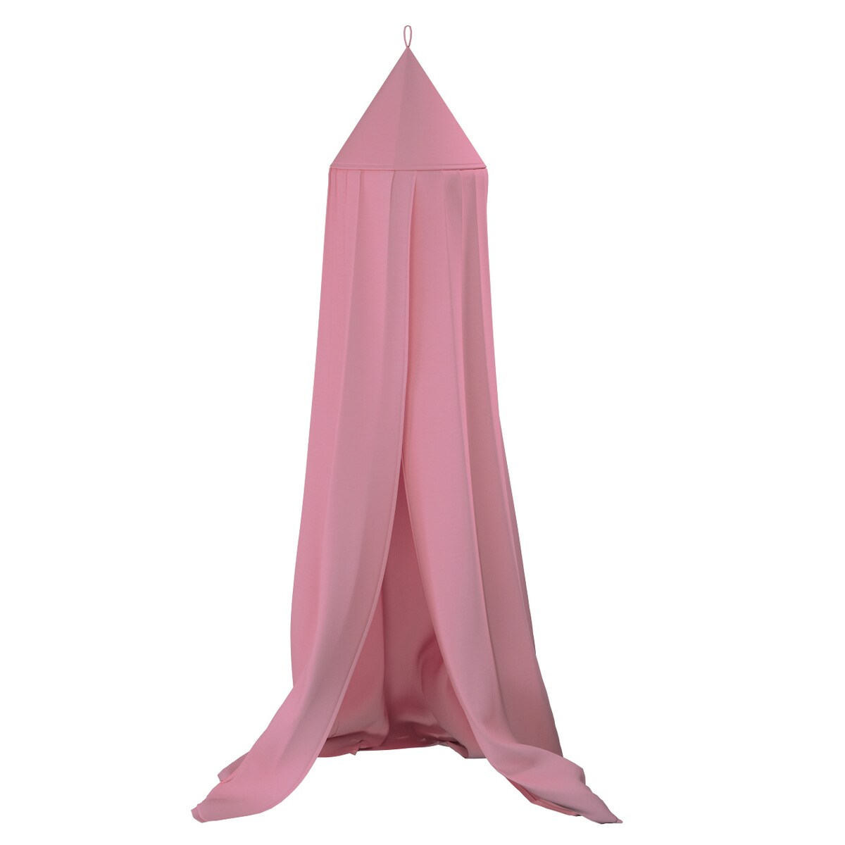 Baldachim do łóżeczka, brudny róż, fi 50cmx230cm, Happiness