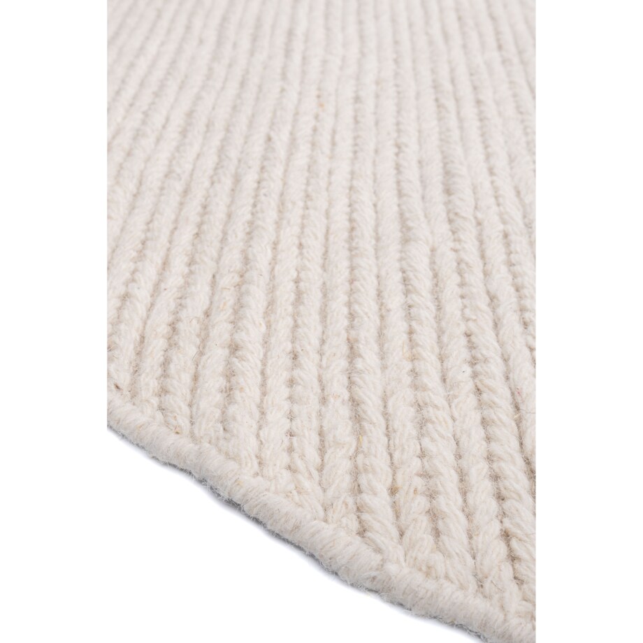 Dywan FIR Wool koło - Kształt: Okrągły, Okrągły: ø160 cm, Kolor: Ivory