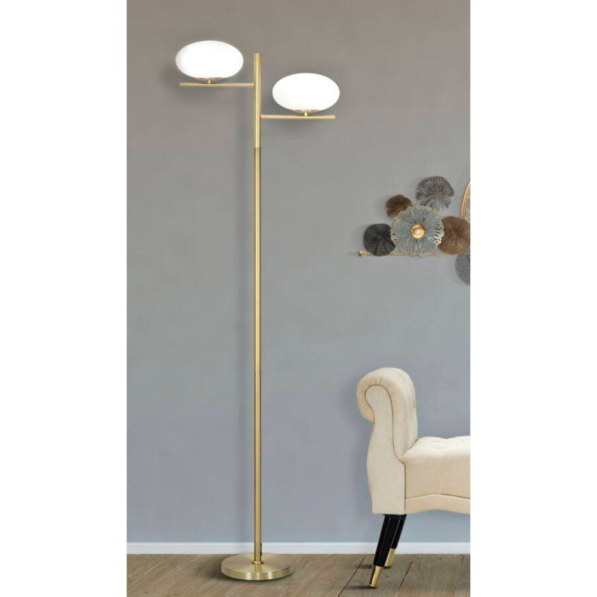 Lampa podłogowa GLAMY OVAL, 180 cm