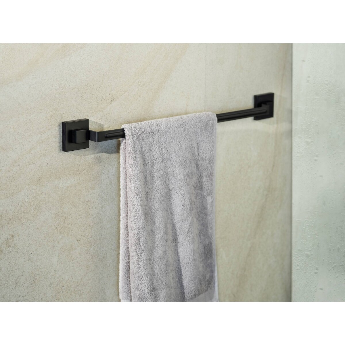 Drążek na ręczniki QUADRO, montaż bez wiercenia