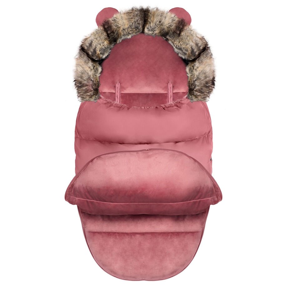 Śpiworek zimowy do wózka gondoli na sanki gruby Ricokids