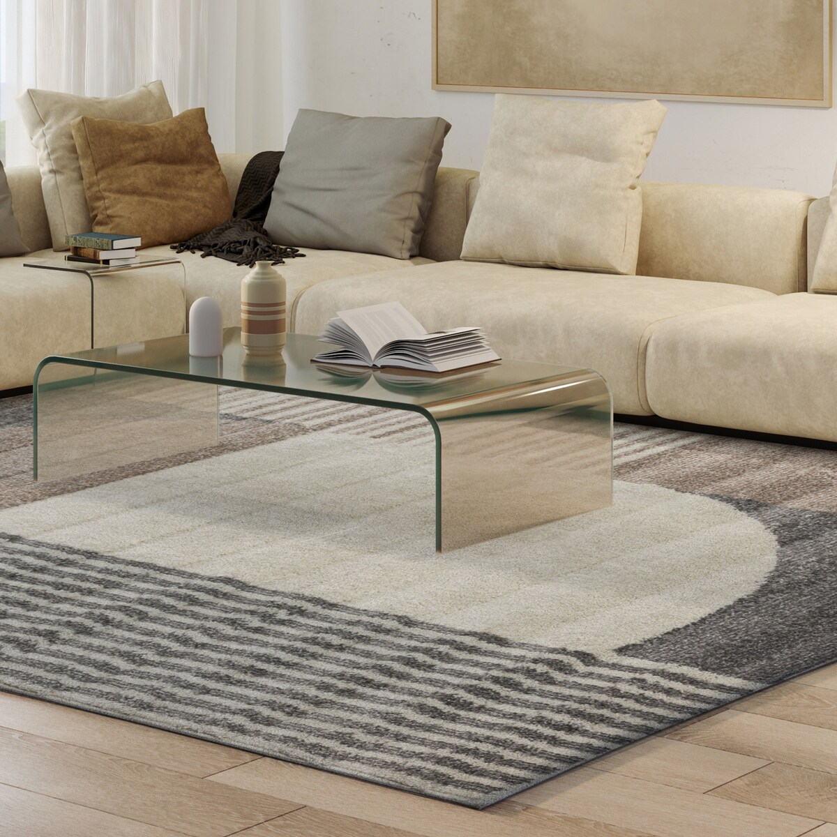 Dywan Mono 200x300 cm Geometryczny Wielokolorowy