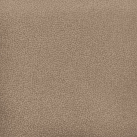 vidaXL 2-osobowa sofa, kolor cappuccino, 120 cm, sztuczna skóra