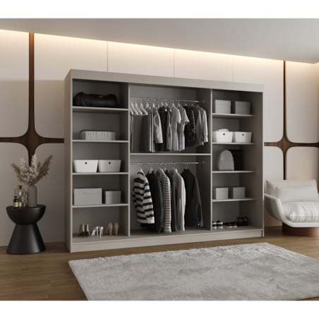 Szafa przesuwna LUCY 250 kaszmir