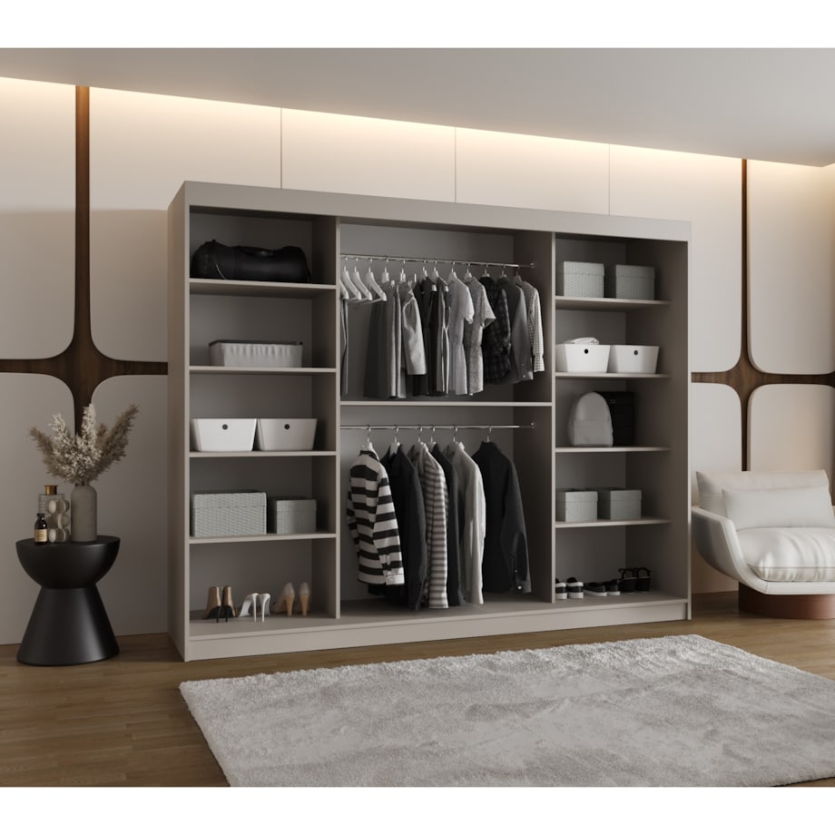 Szafa przesuwna LUCY 250 kaszmir