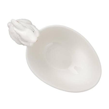 VILLA ITALIA Zajączek wielkanocny z miseczką 18 cm BUNNY