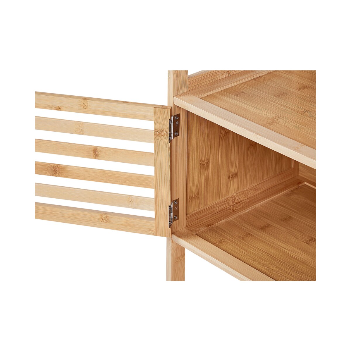 Bambusowy regał łazienkowy jasne drewno LAFAYETTE