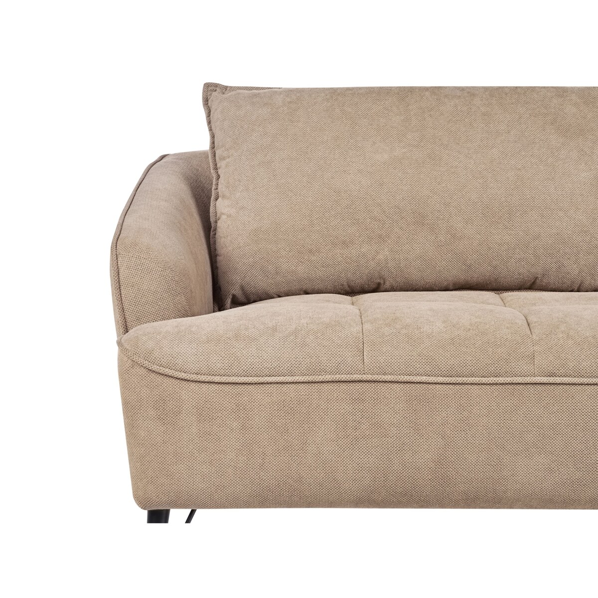 Sofa 3-osobowa brązowa HOBRO