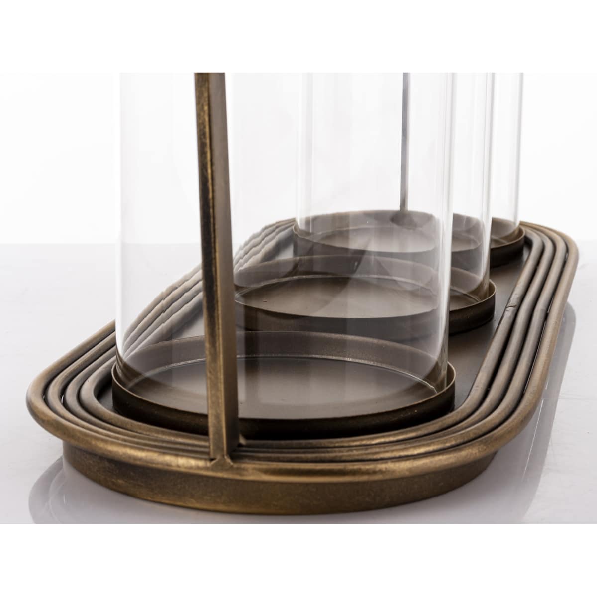 Świecznik z 3 lampkami SIBONA 17X49X19 cm