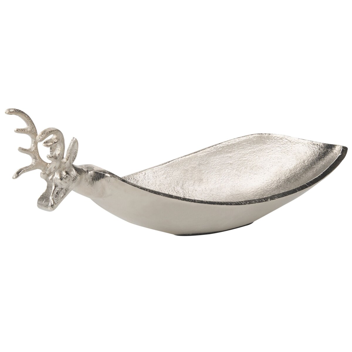 Patera dekoracyjna renifer srebrna ANGKOR