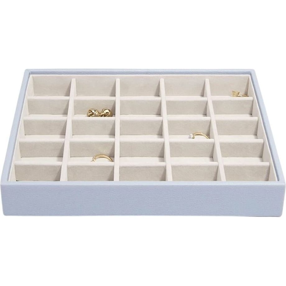 Szkatułka na biżuterię Stackers 25 komorowa classic lawendowa