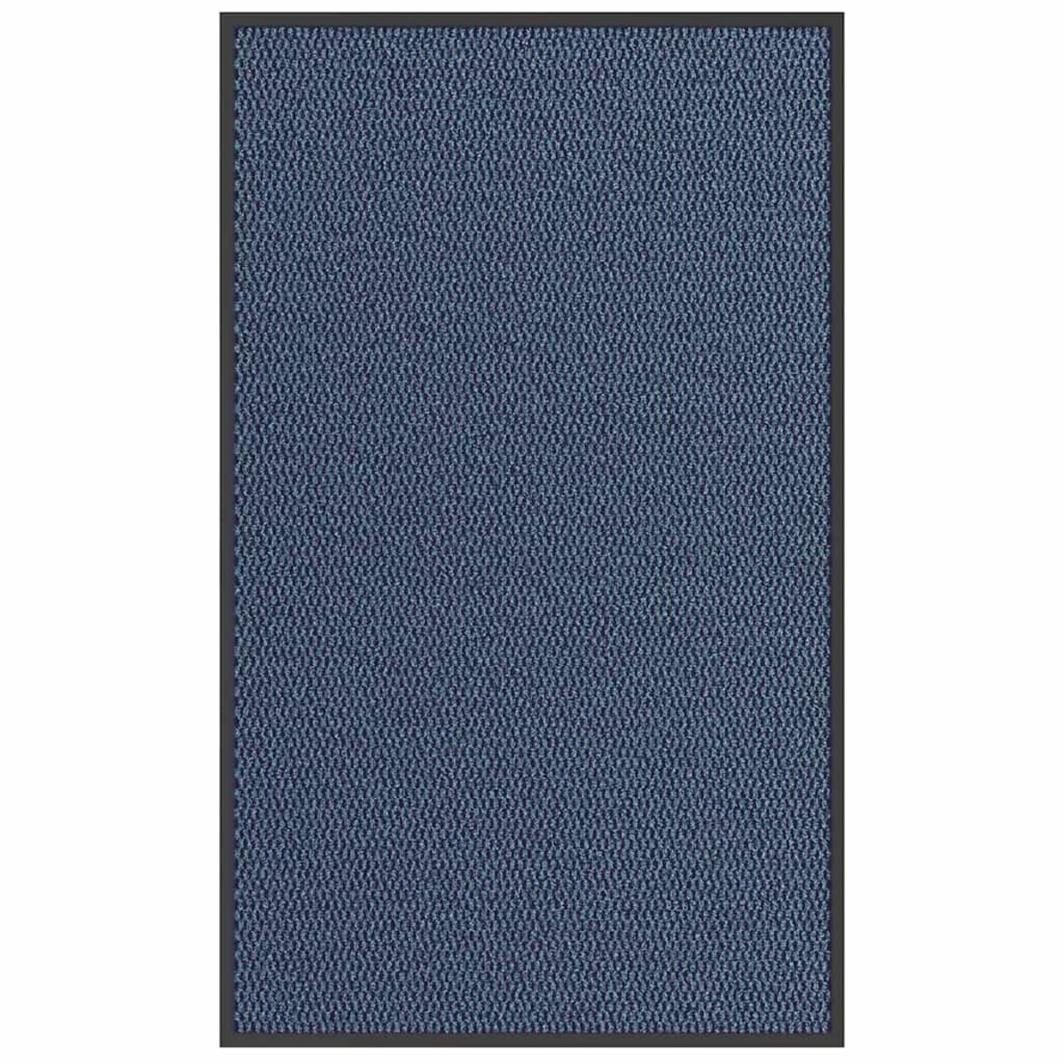 vidaXL Wycieraczka Niebieska 90x150 cm