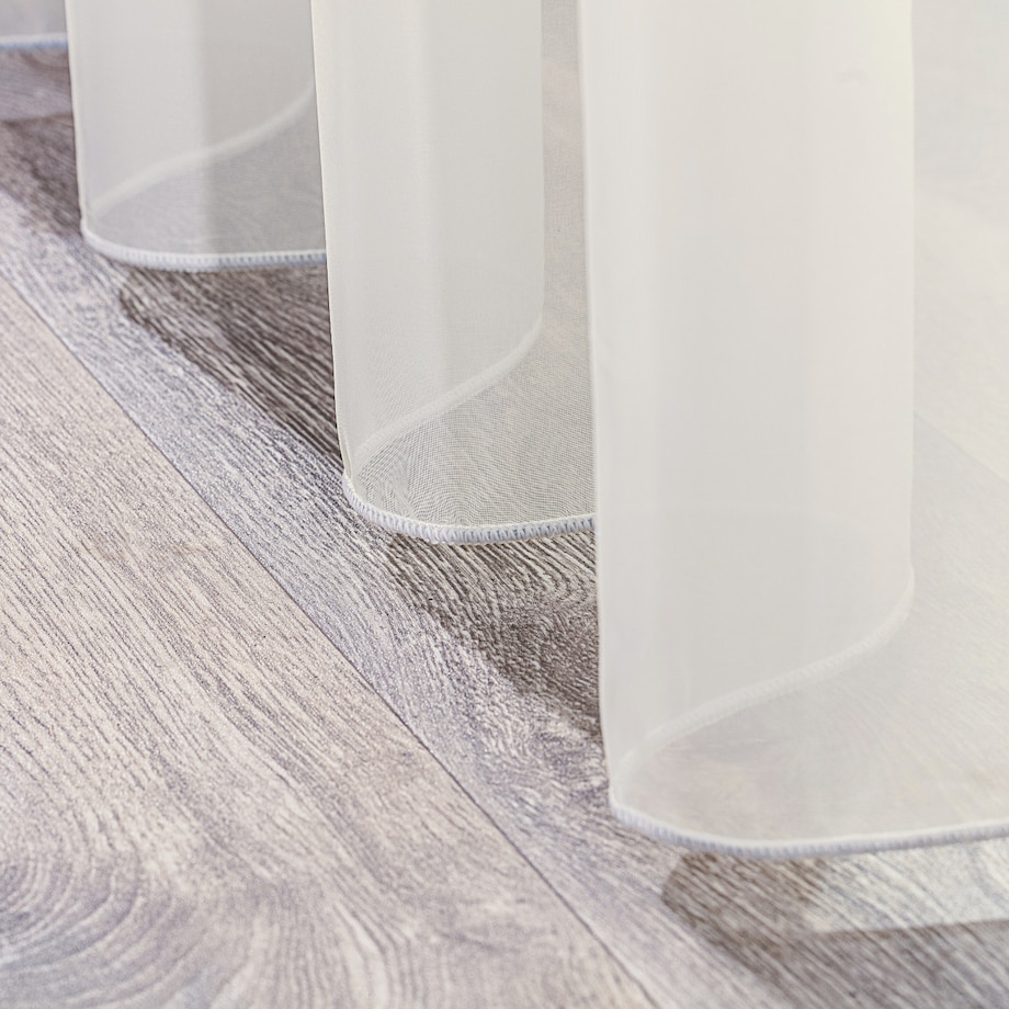 Firana na taśmie 300x265 ecru