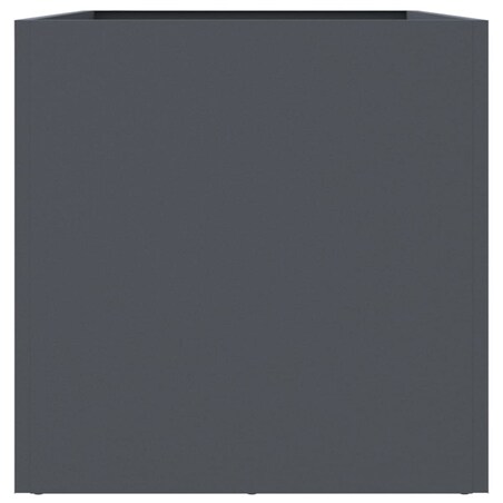 vidaXL Donica, antracytowa, 62x30x29 cm, stal