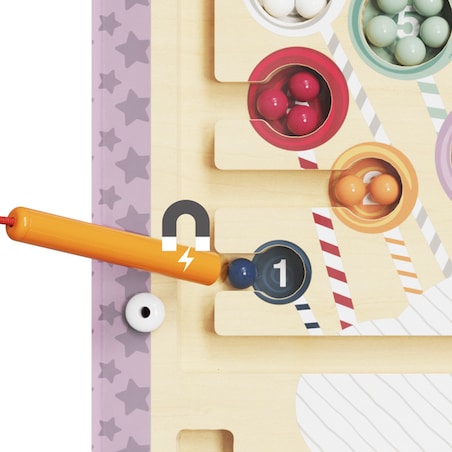 Fantastyczny jednorożec - zabawka magnetyczna dla dzieci z rysikiem 36 mies.+ Top Bright