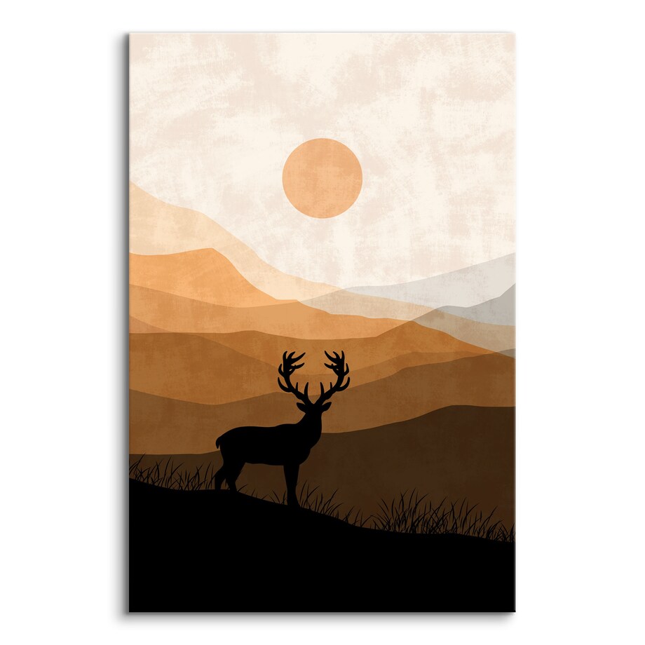 Obraz Jeleń na Rykowisku 80x120cm