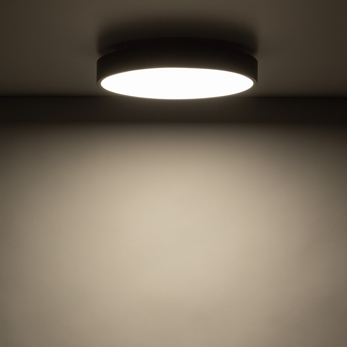 Lampa Sufitowa Łazienkowa Tk Lighting Velis Brązowa Plafon Led 24W Ip54 Zmienna Barwa, Ściemniany