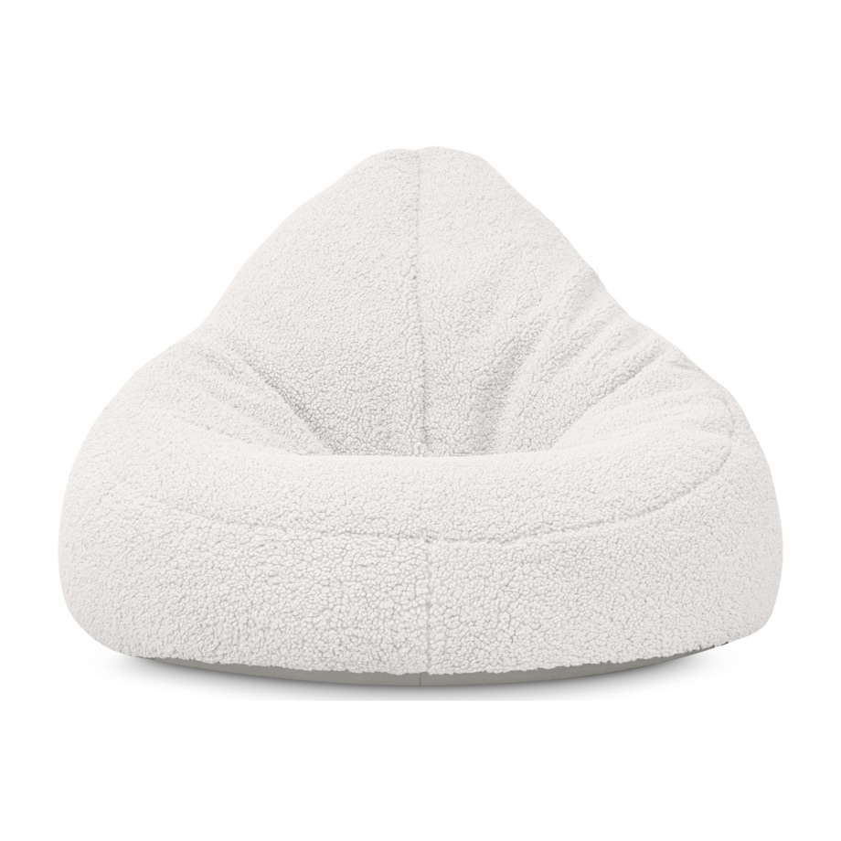KONSIMO COSMO puf typu worek w kolorze białym