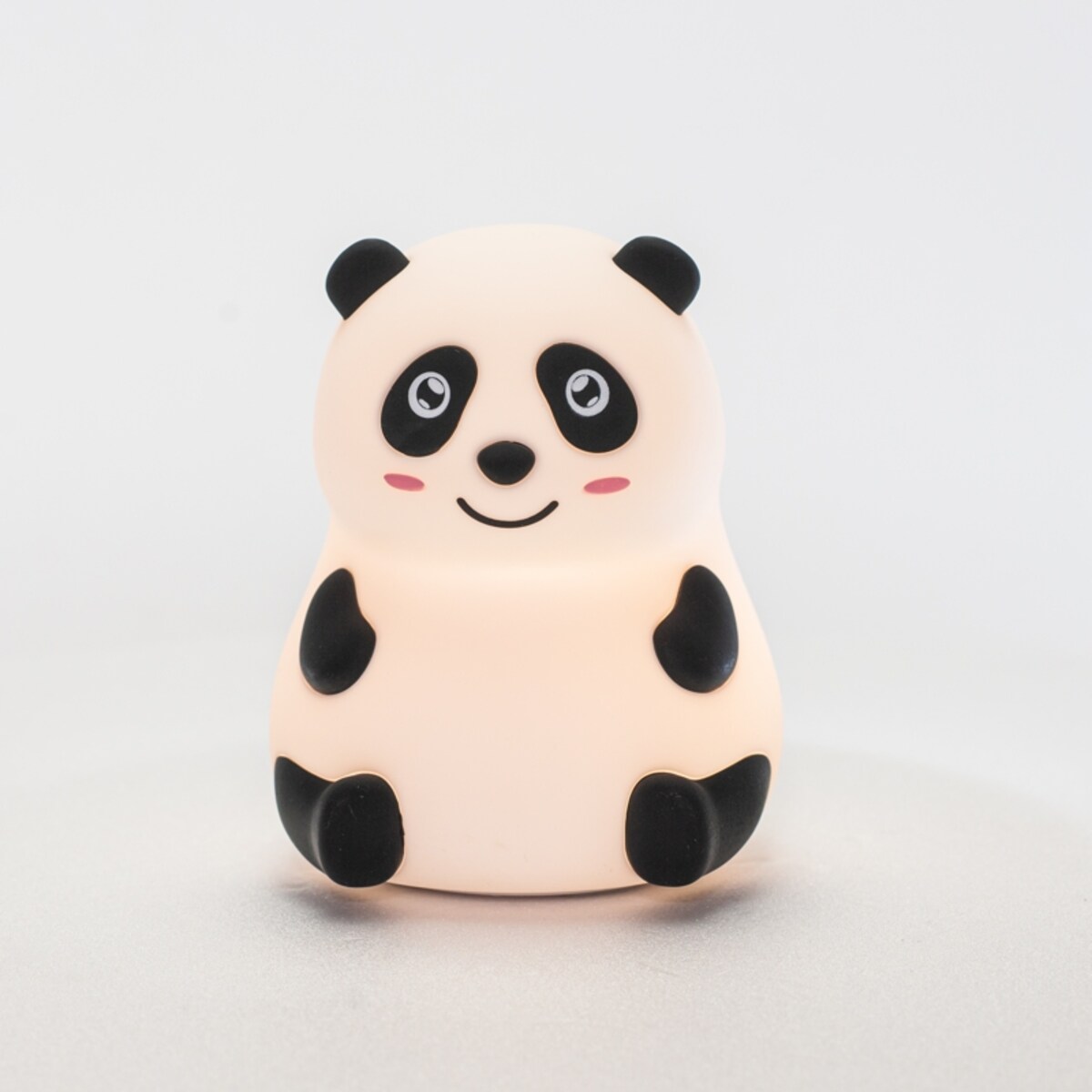 Innogio GIOpanda silikonowa lampka nocna dotykowa dla dzieci LED 8 kolorów ładowana