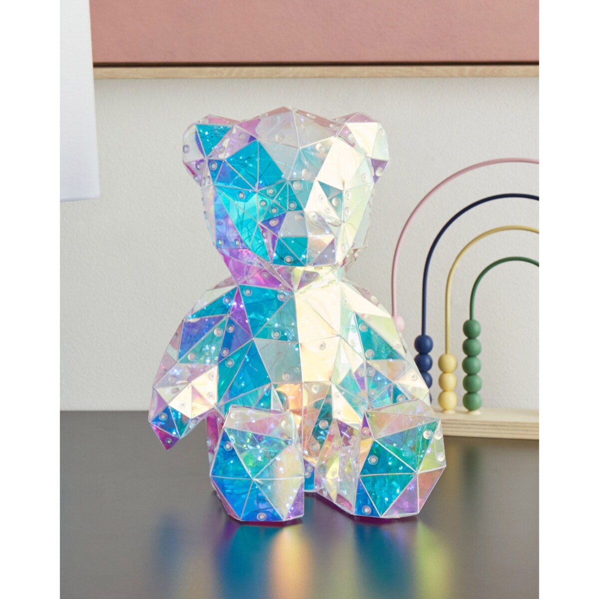 Dekoracja LED Miś HADAR Kolorowy