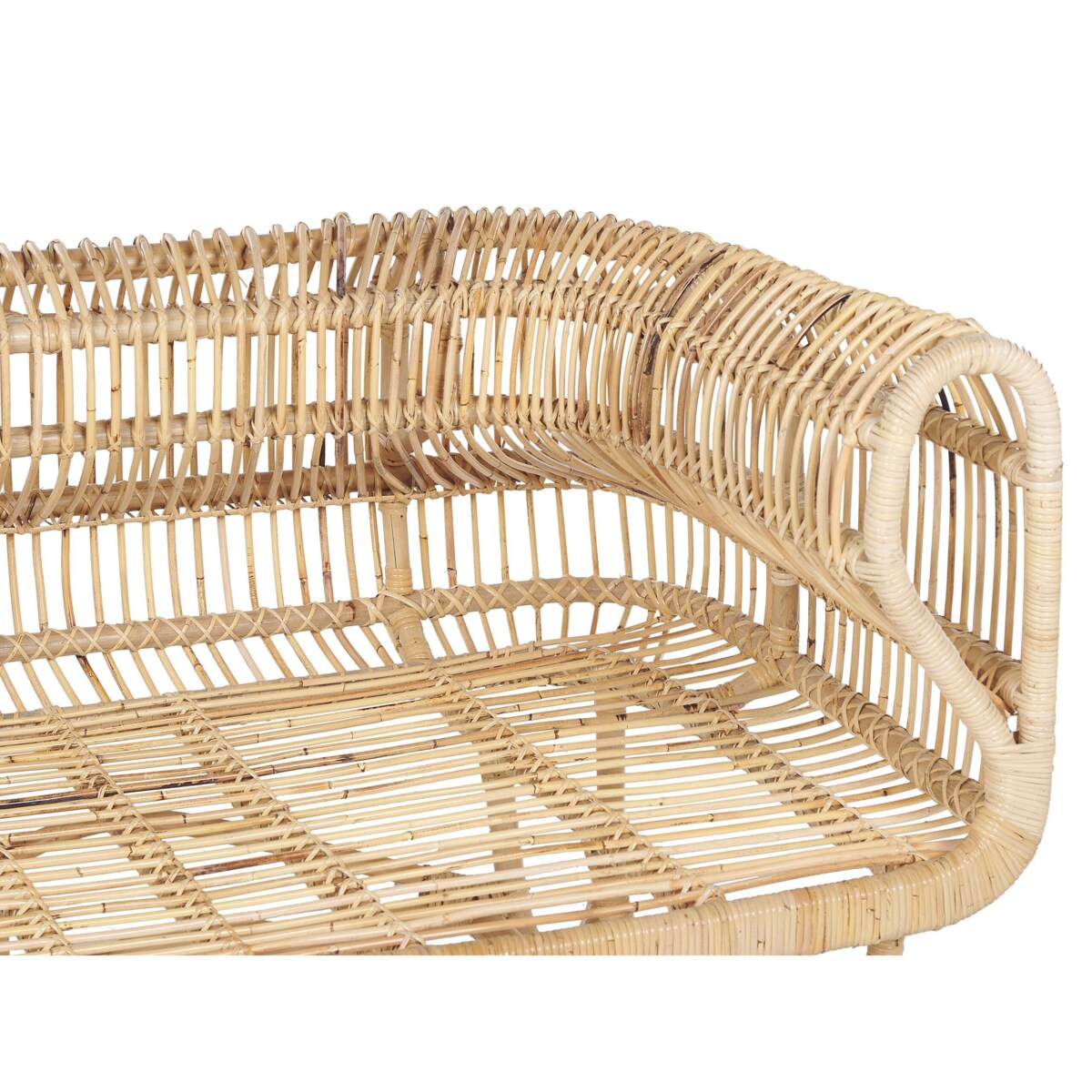 Fotel rattanowy beżowy DOLCEDO